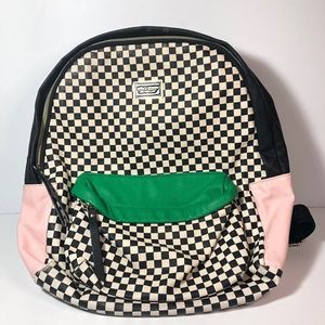 Betsey Johnson - Mad About Mod Backpack Black White Green Pink